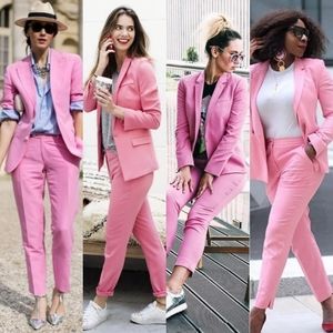 {Peck & Peck} Pink Embroidered Pant Suit